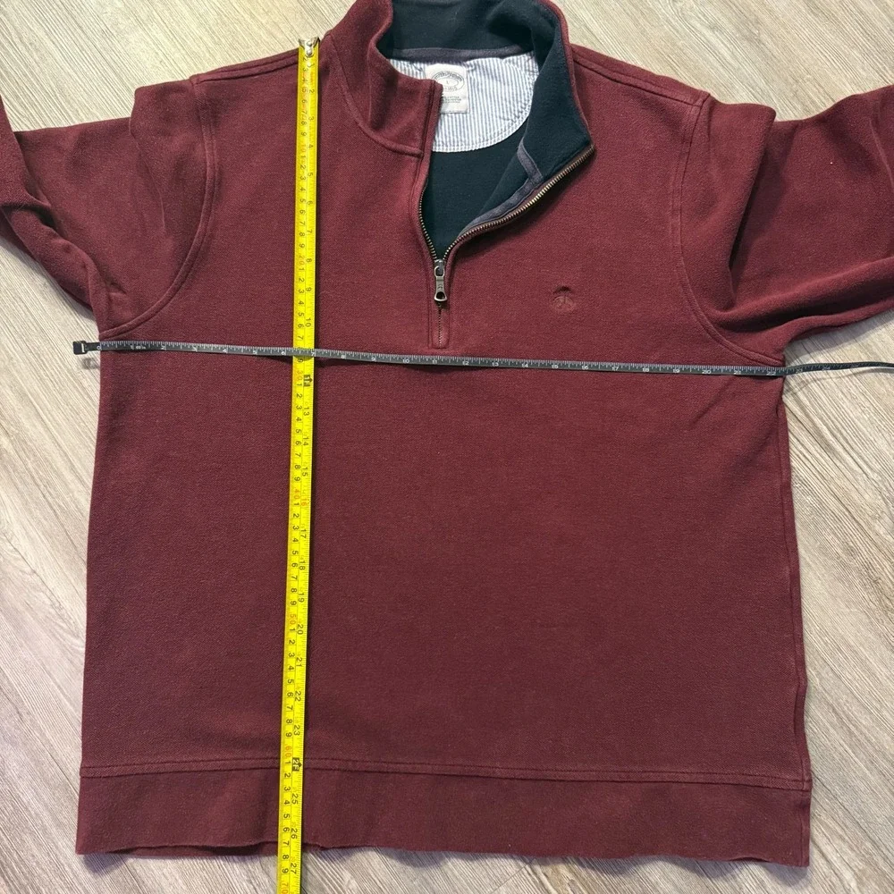 Brooks Brothers maroon navy